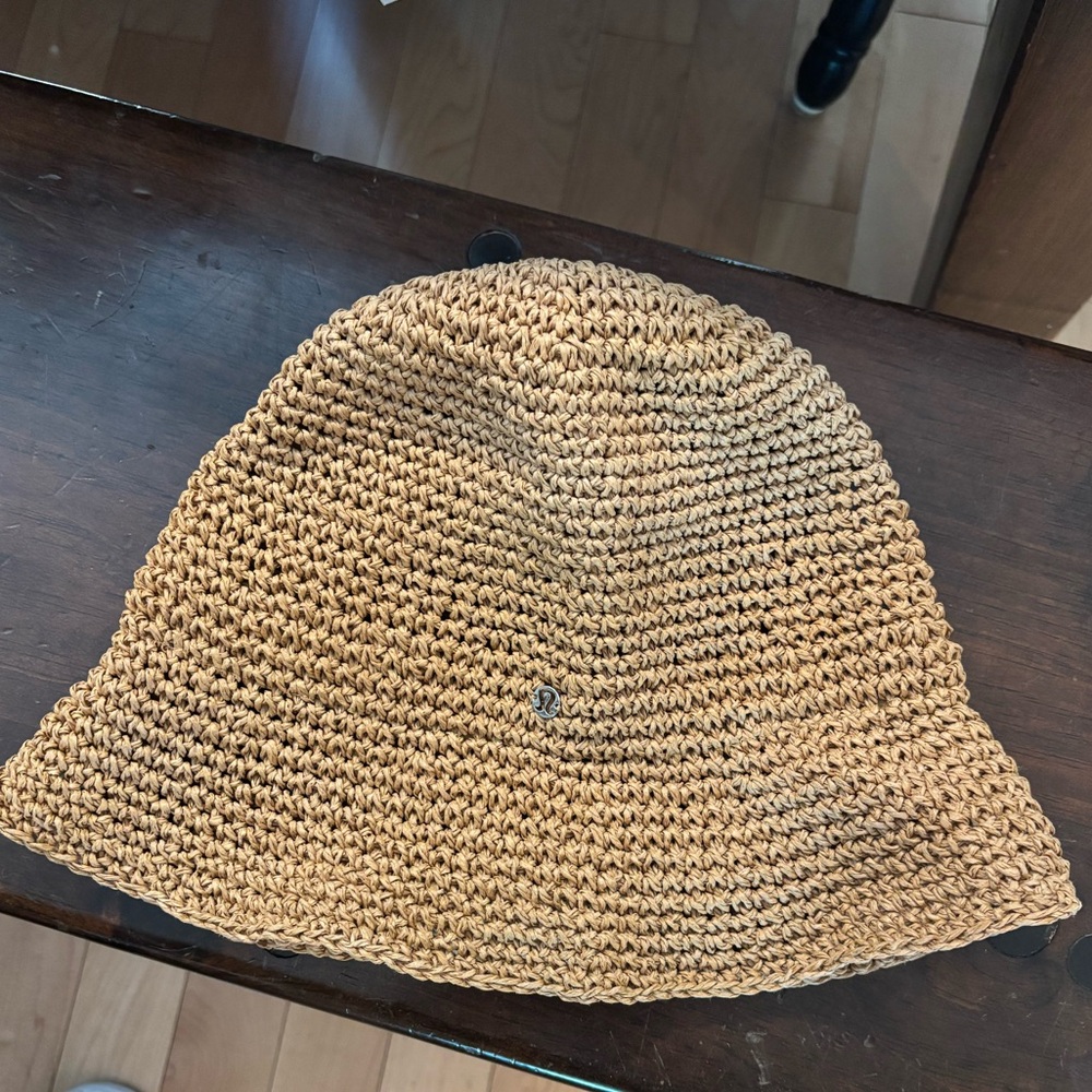 lululemon athletica Tan Crochet Hat